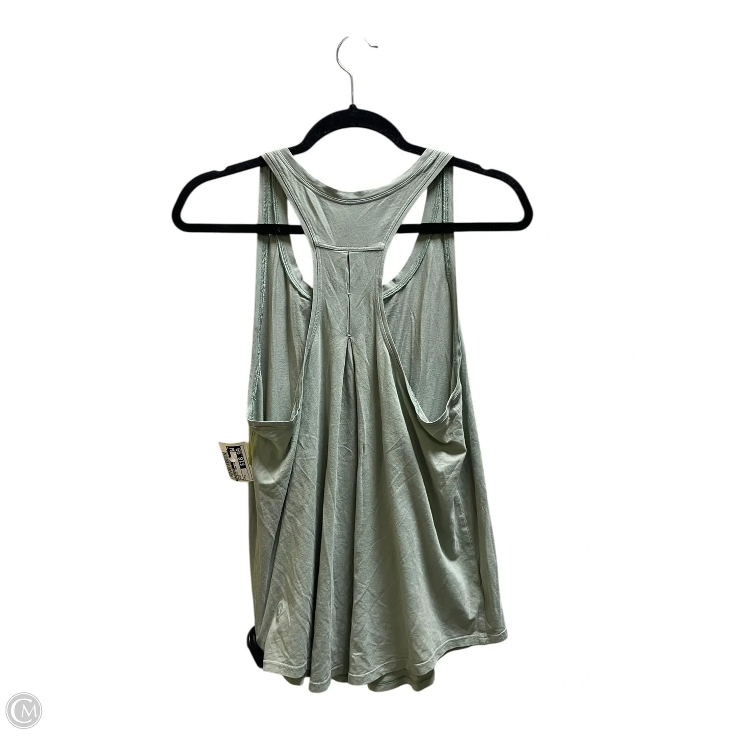 Athletic Tank Top By Lululemon In Green, Size: 6