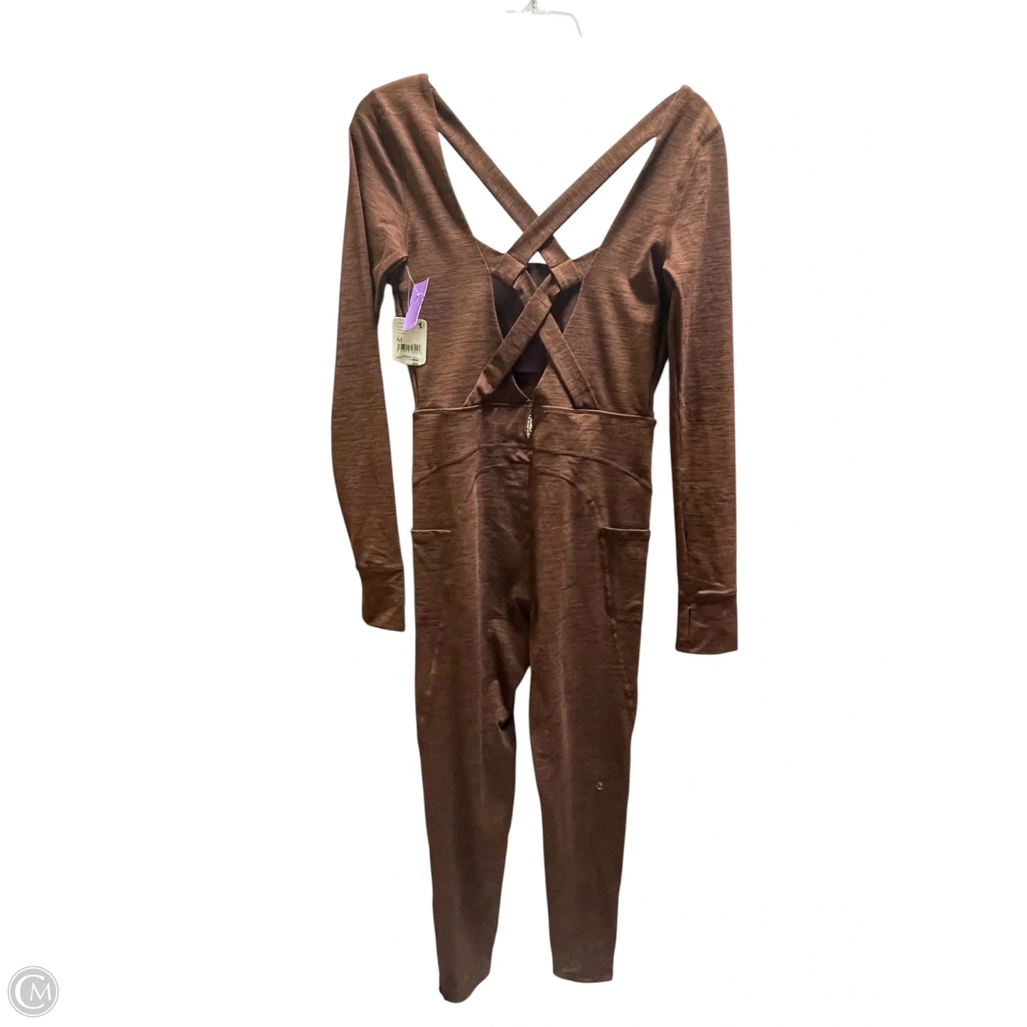 Athletic Leggings By Free People In Bronze, Size: M