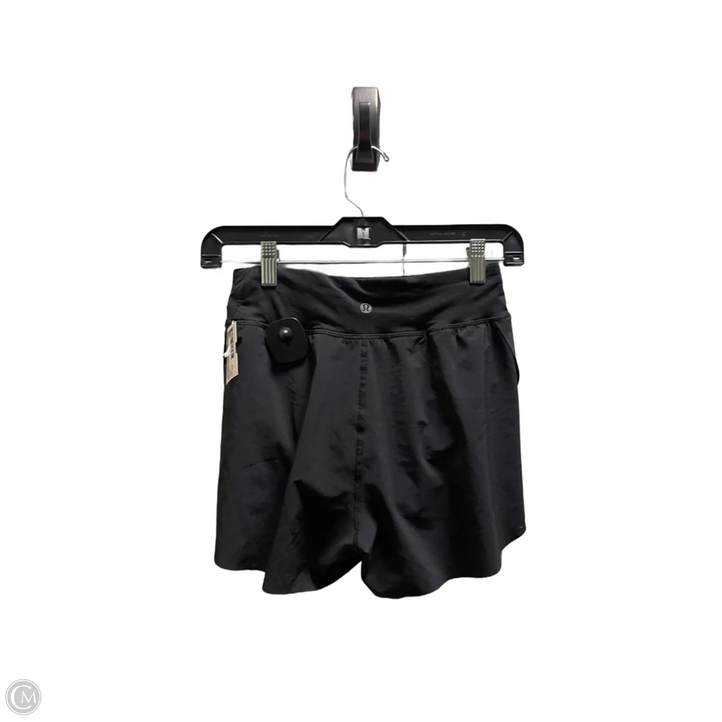 Athletic Shorts By Lululemon In Black, Size: Xxs