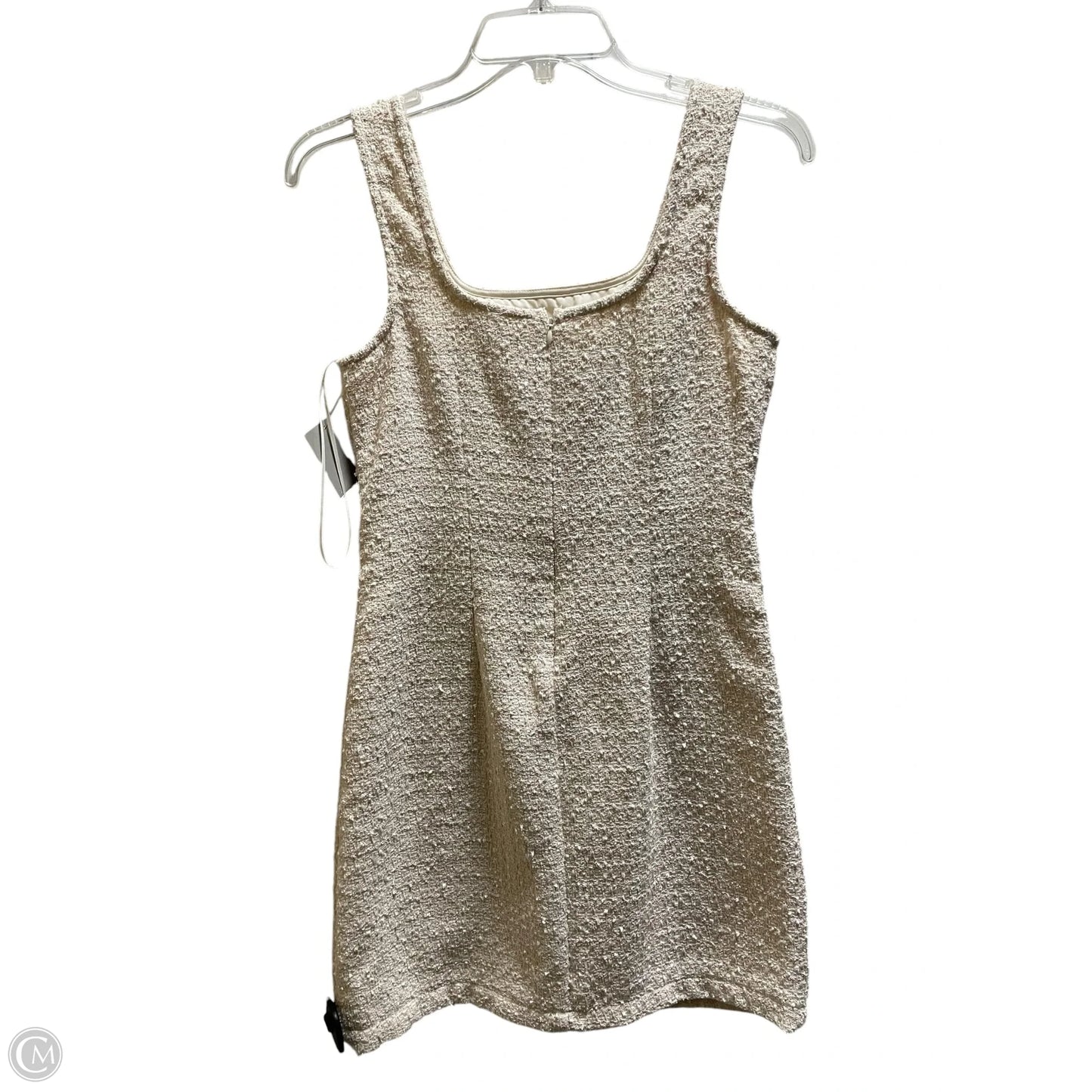 Dress Casual Short By Clothes Mentor In Cream, Size: S