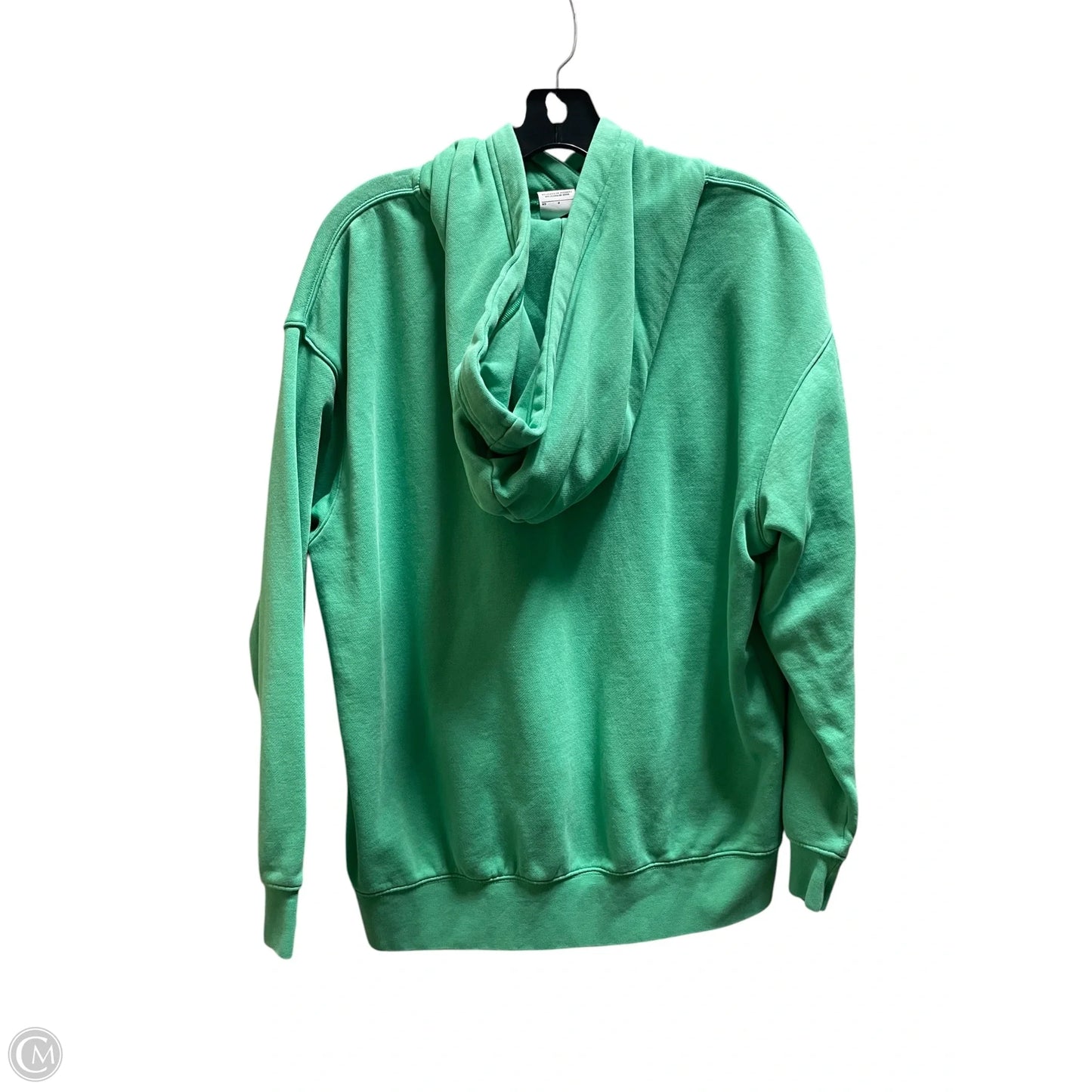 Sweatshirt Hoodie By Nike In Green, Size: S