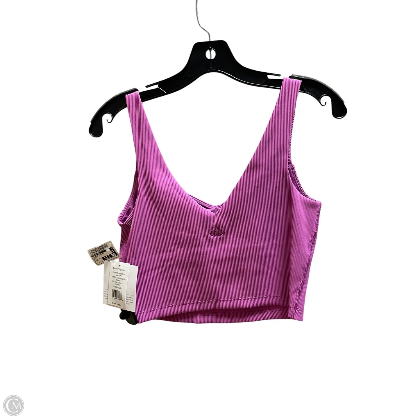 Athletic Tank Top By Beyond Yoga In Purple, Size: M