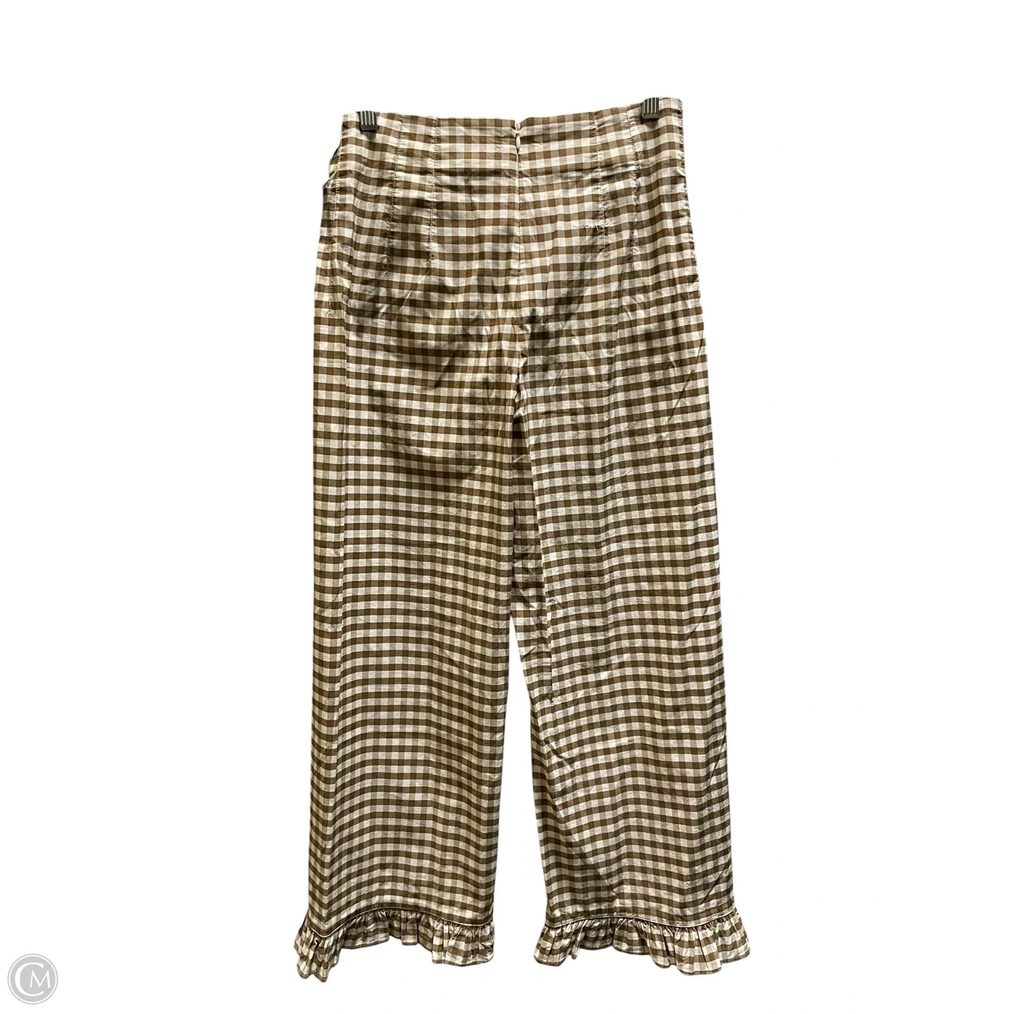 Pants Dress By Maeve In Plaid Pattern, Size: 8