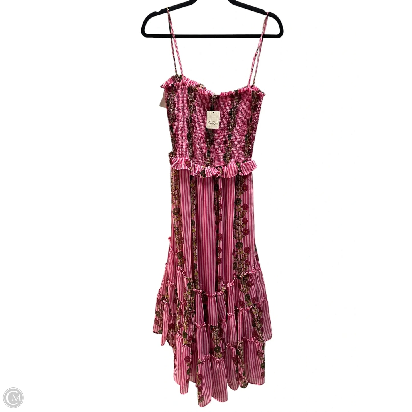 Dress Casual Midi By Free People In Pink, Size: S