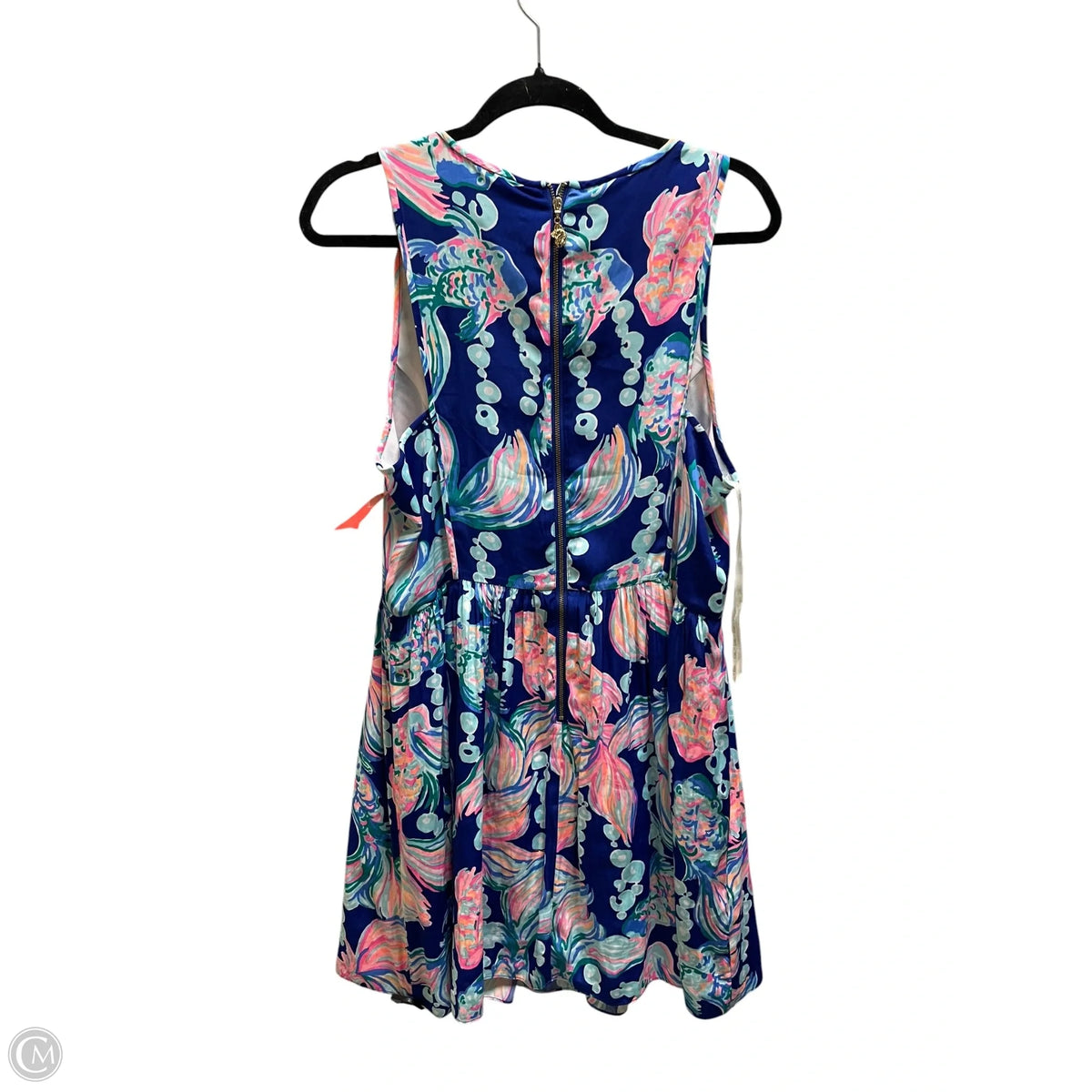 Dress Designer By Lilly Pulitzer In Blue, Size: 12