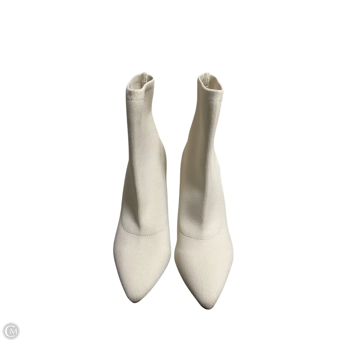 Boots Ankle Heels By Cushionaire In Cream, Size: 7