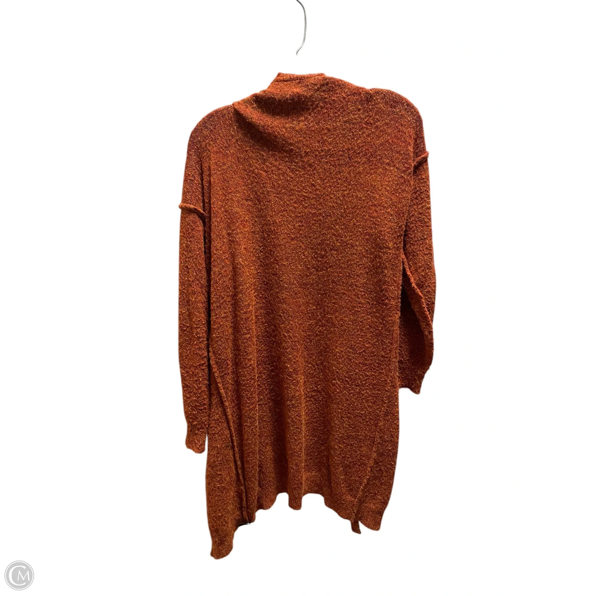 Sweater Cardigan By Anthropologie In Orange, Size: Xs