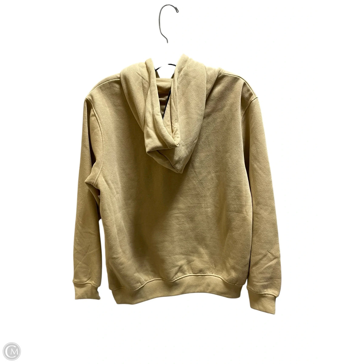 Sweatshirt Hoodie By Pretty Little Thing In Tan, Size: S