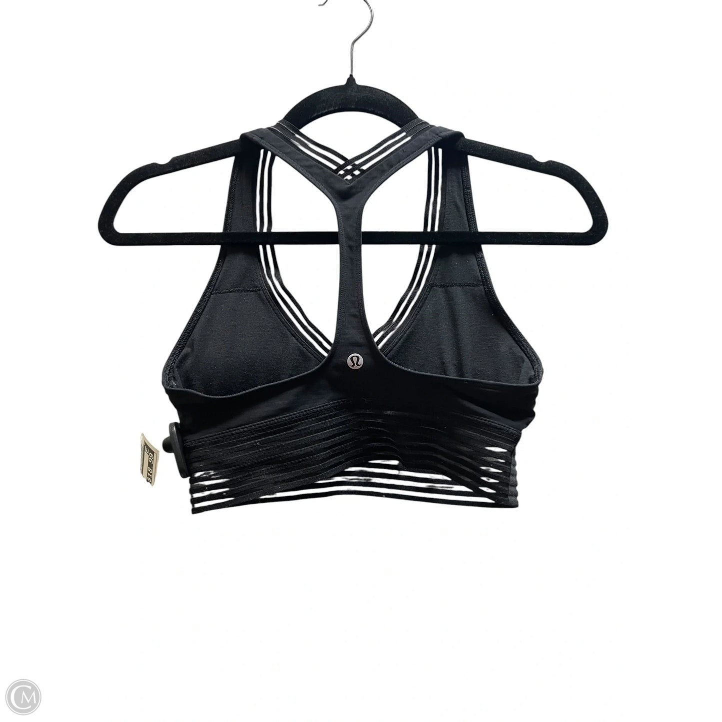Athletic Bra By Lululemon In Black, Size: 4