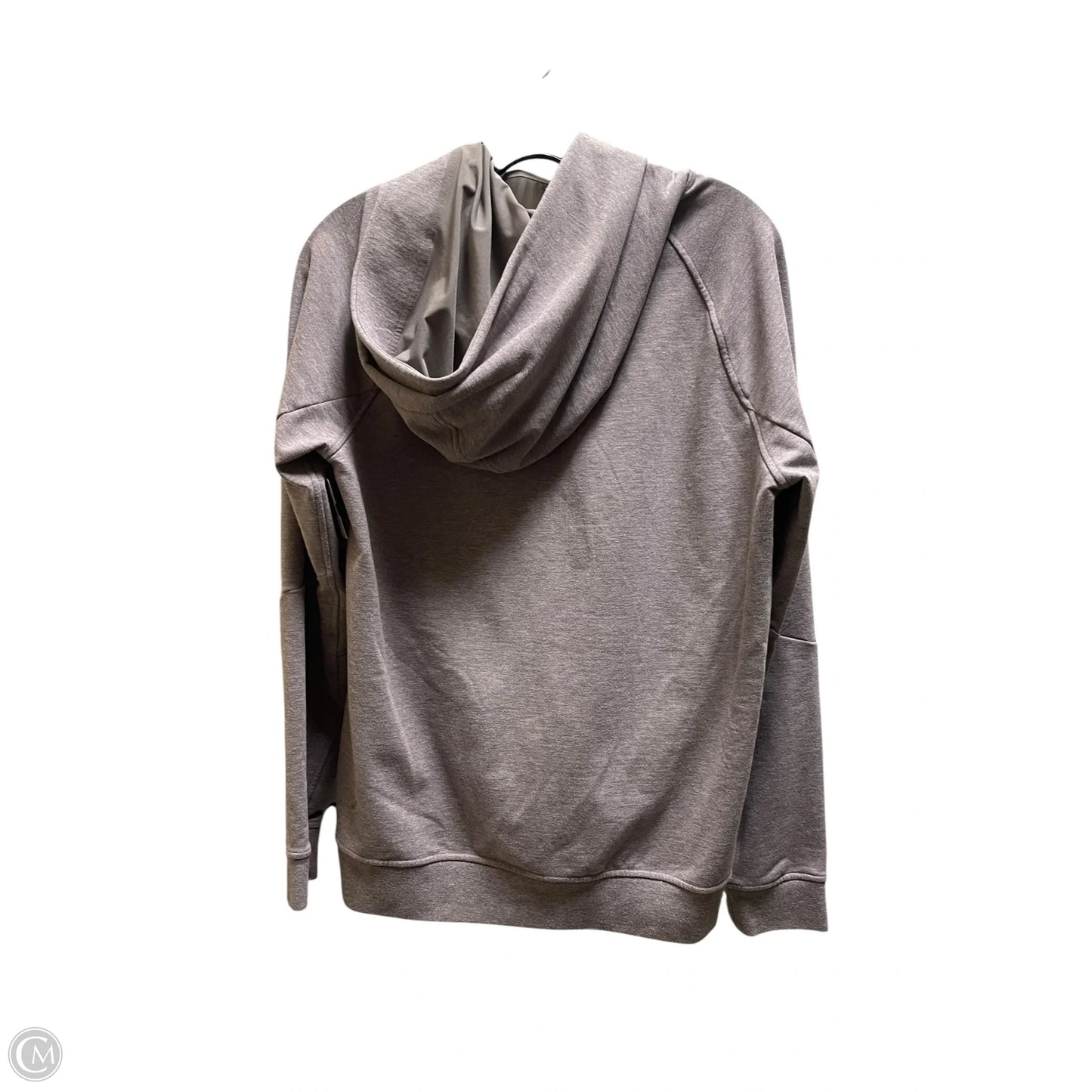 Sweatshirt Hoodie By Lululemon In Grey, Size: S