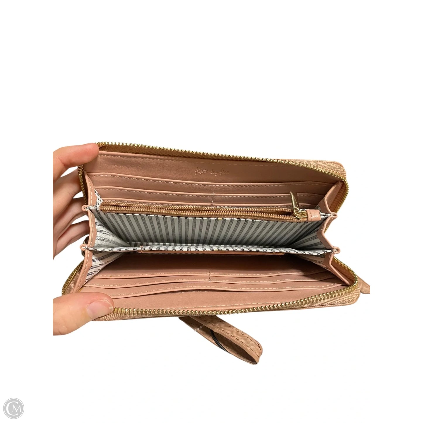 Wallet Leather By Clothes Mentor, Size: Medium