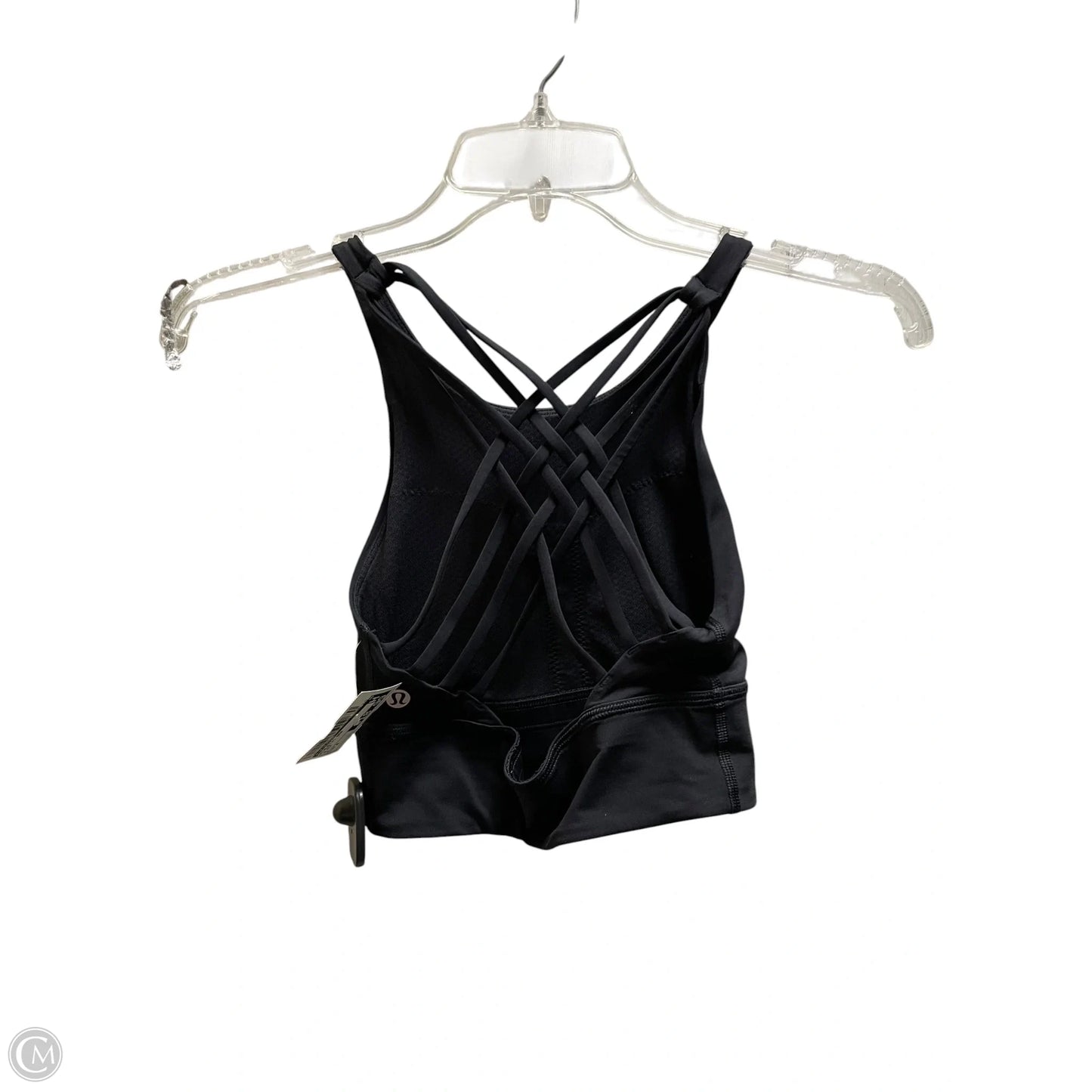 Athletic Bra By Lululemon In Black, Size: 4