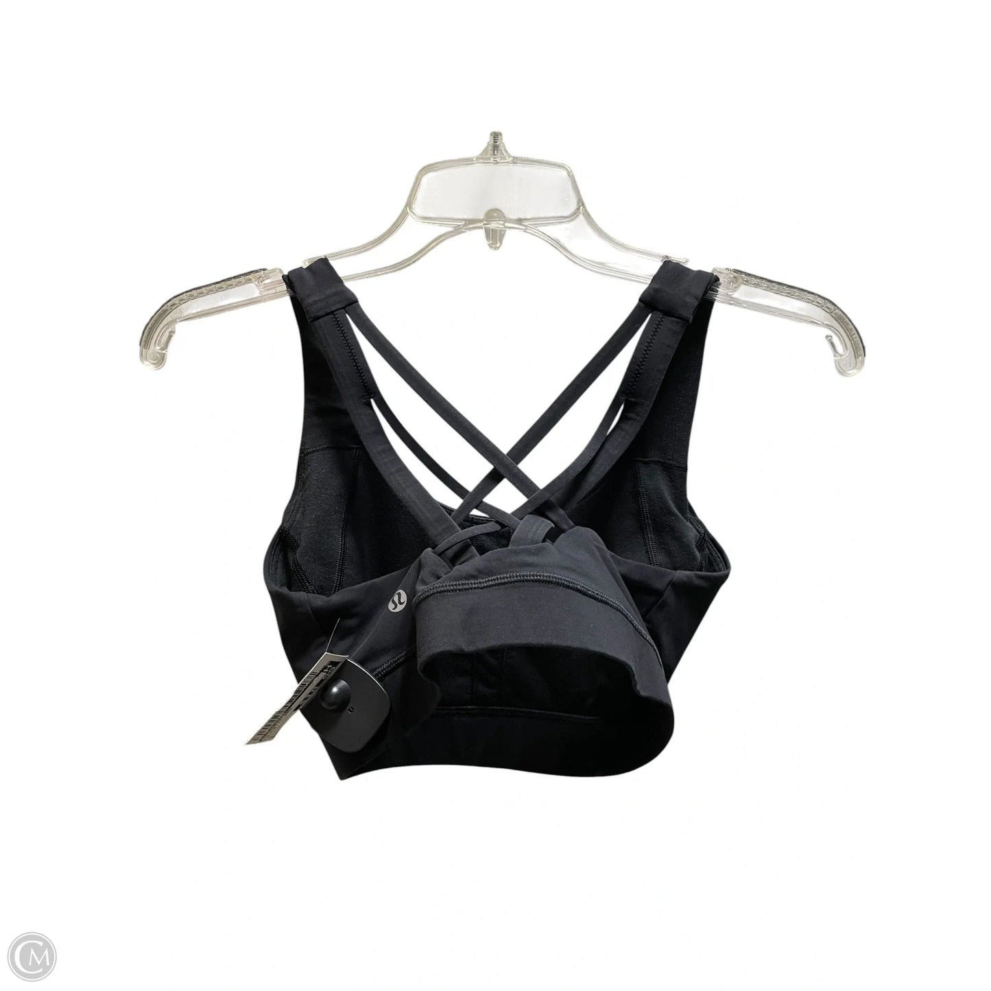 Athletic Bra By Lululemon In Black, Size: 4