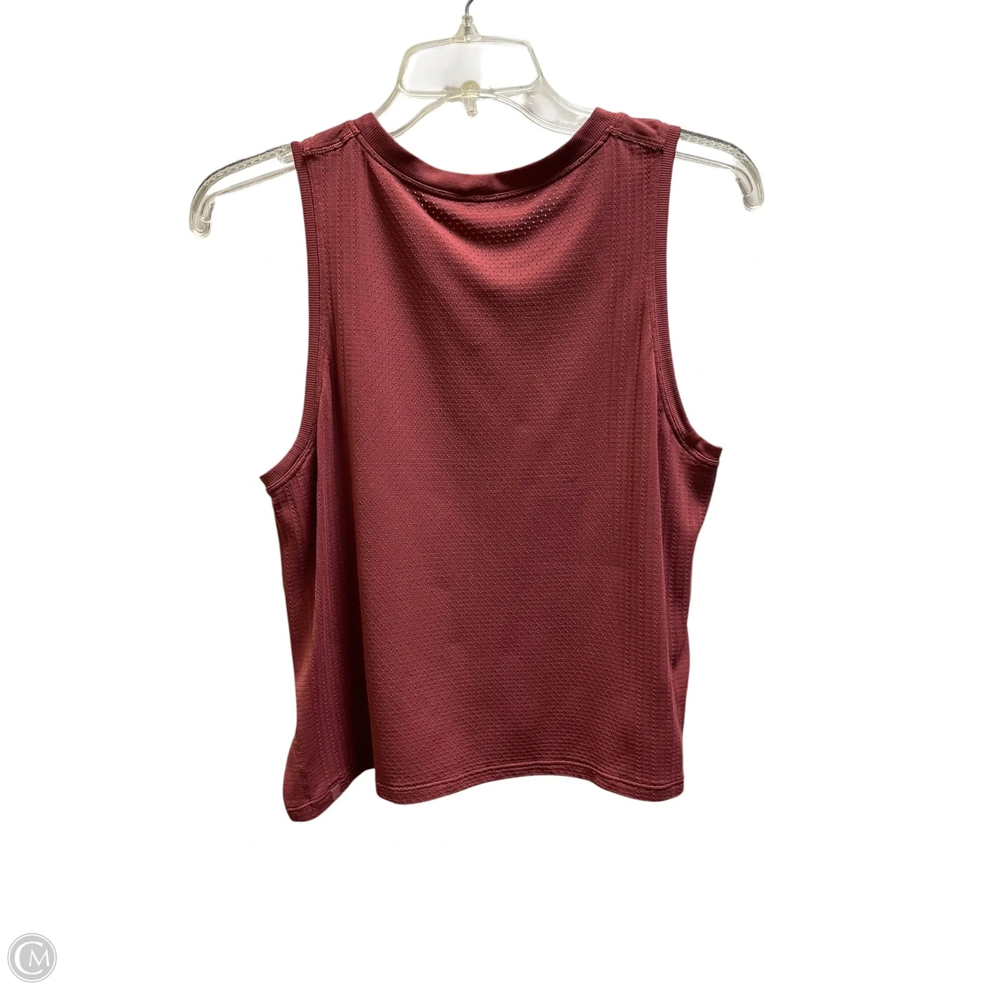 Athletic Tank Top By Lululemon In Maroon, Size: 4
