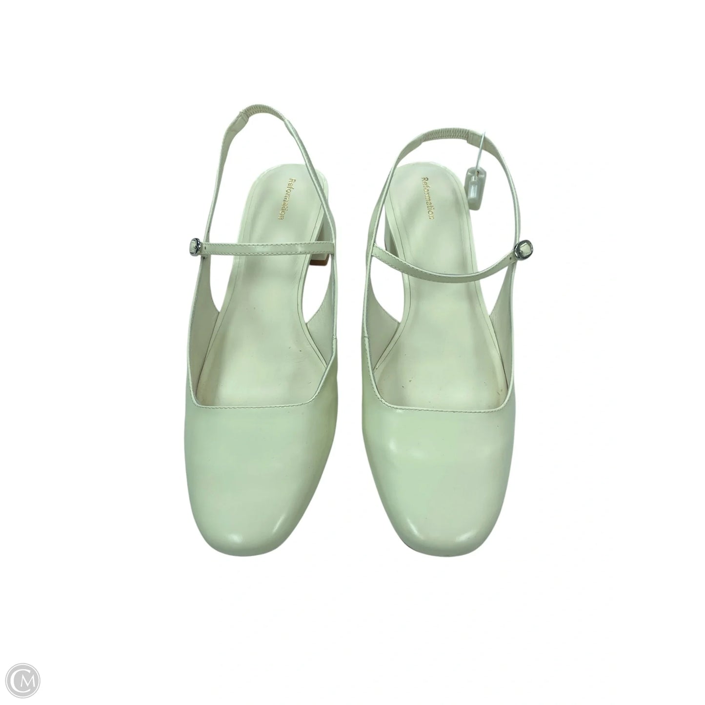 Shoes Heels Block By Reformation In White, Size: 10