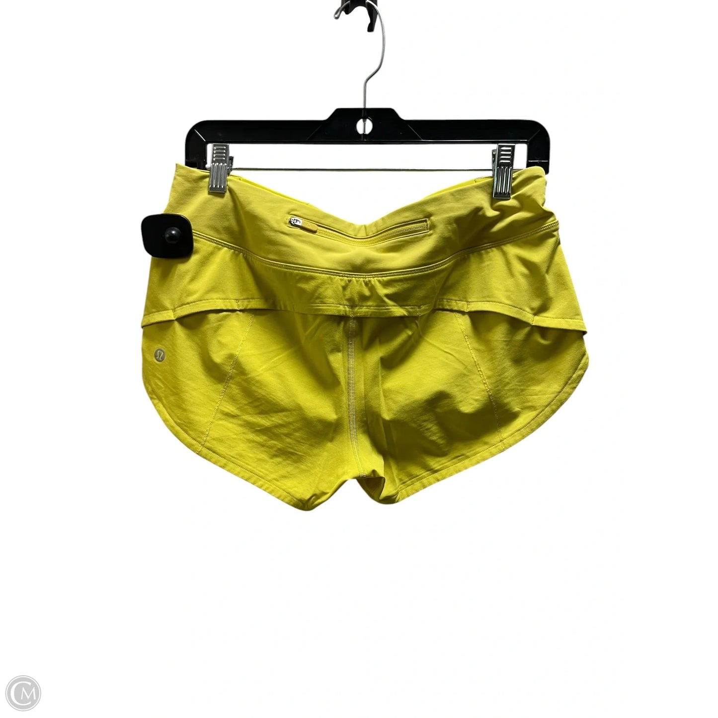 Athletic Shorts By Lululemon In Green, Size: 6