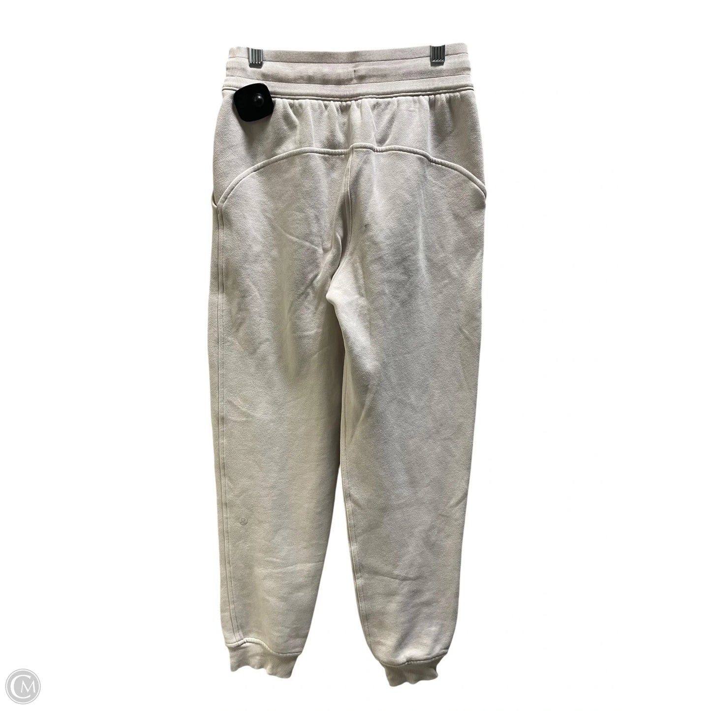 Athletic Pants By Lululemon In Cream, Size: 2