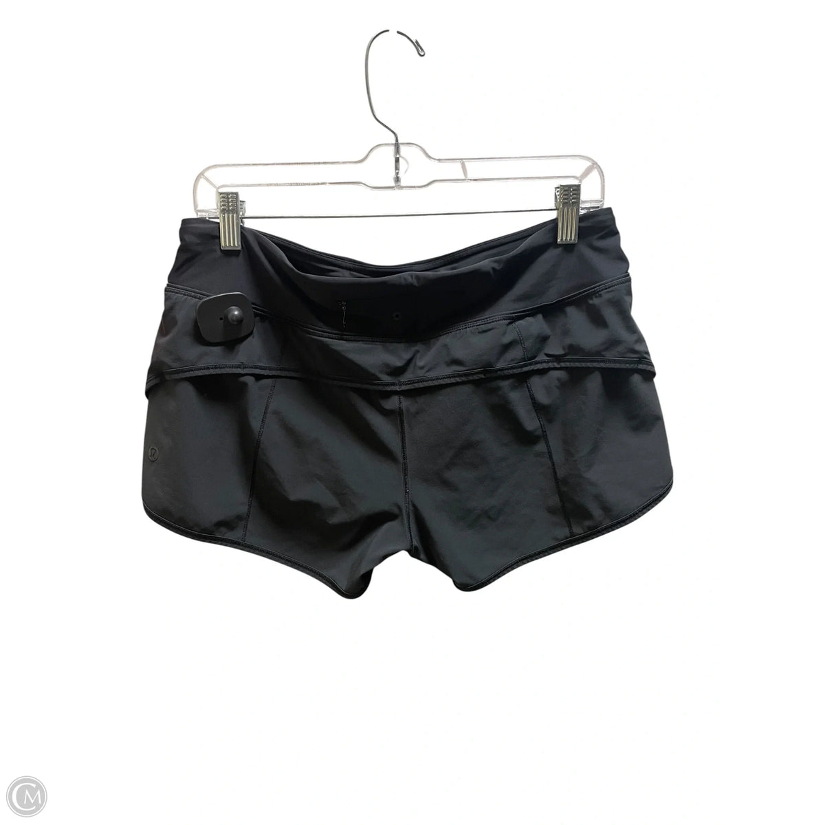 Athletic Shorts By Lululemon In Black, Size: 12