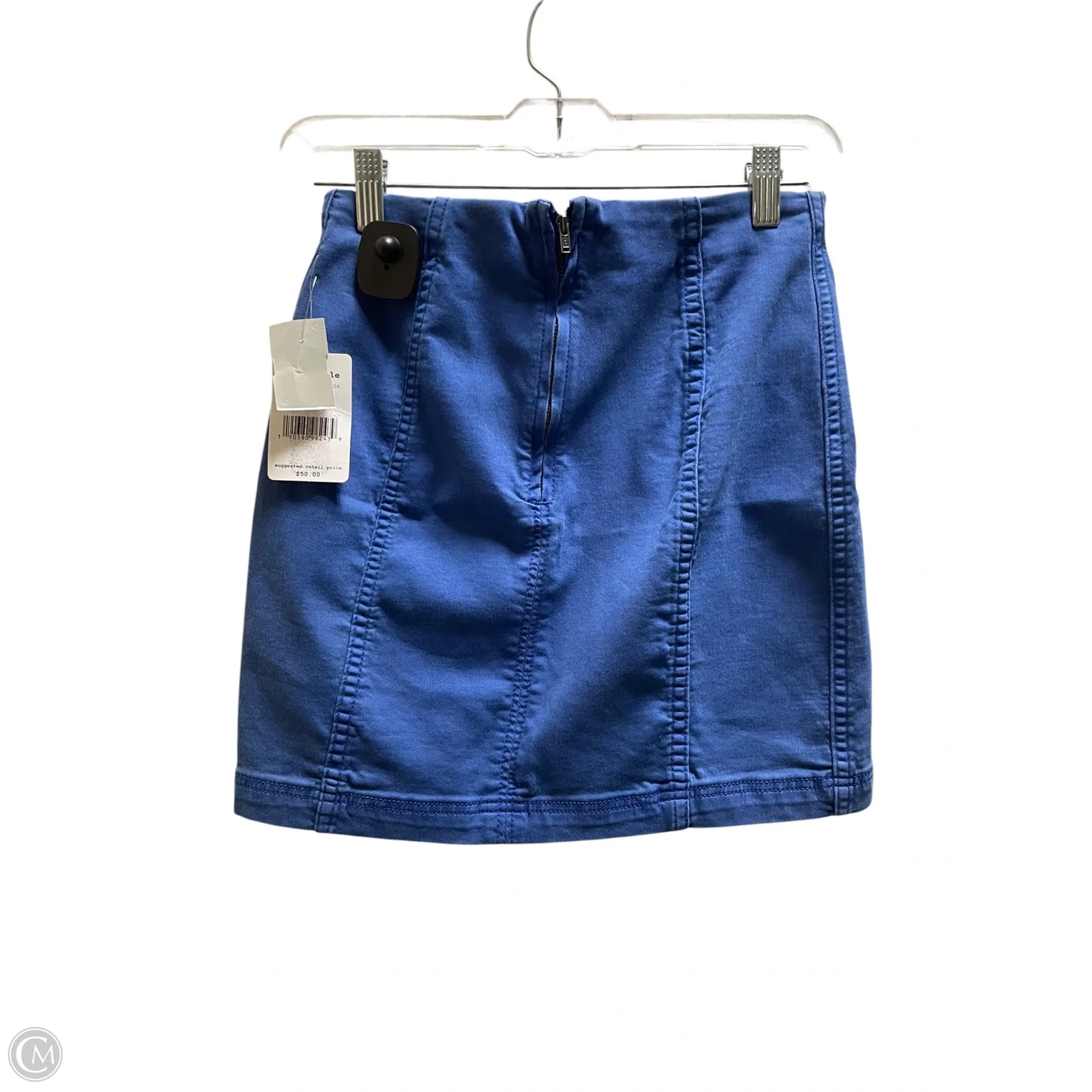 Skirt Mini & Short By Free People In Blue, Size: 8
