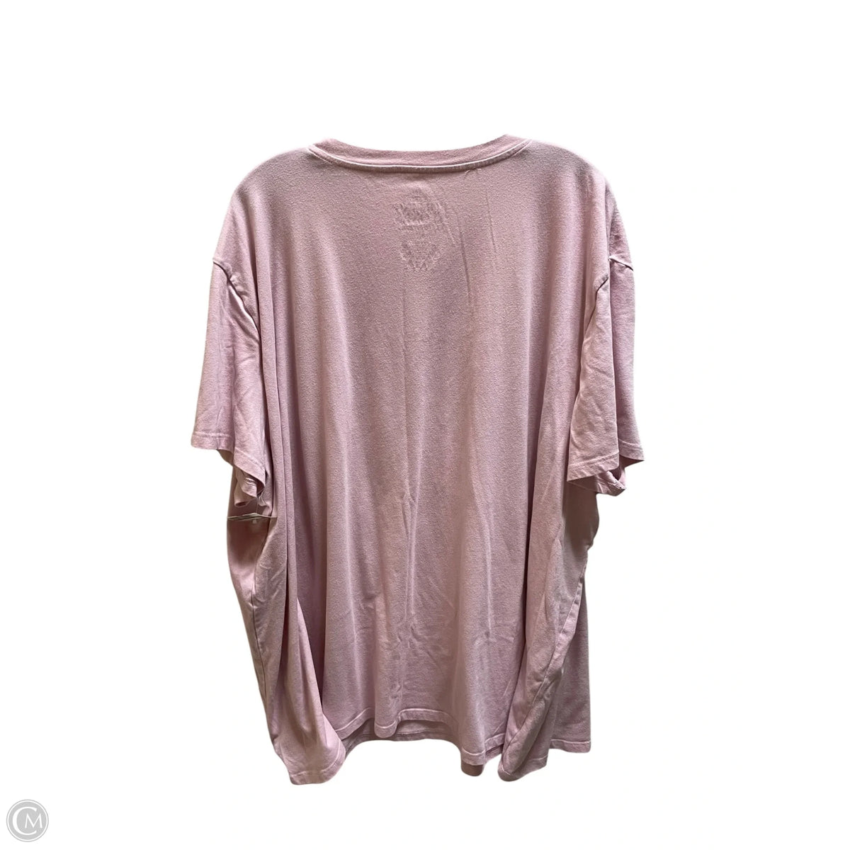 Top Short Sleeve By Life In Pink, Size: 4x