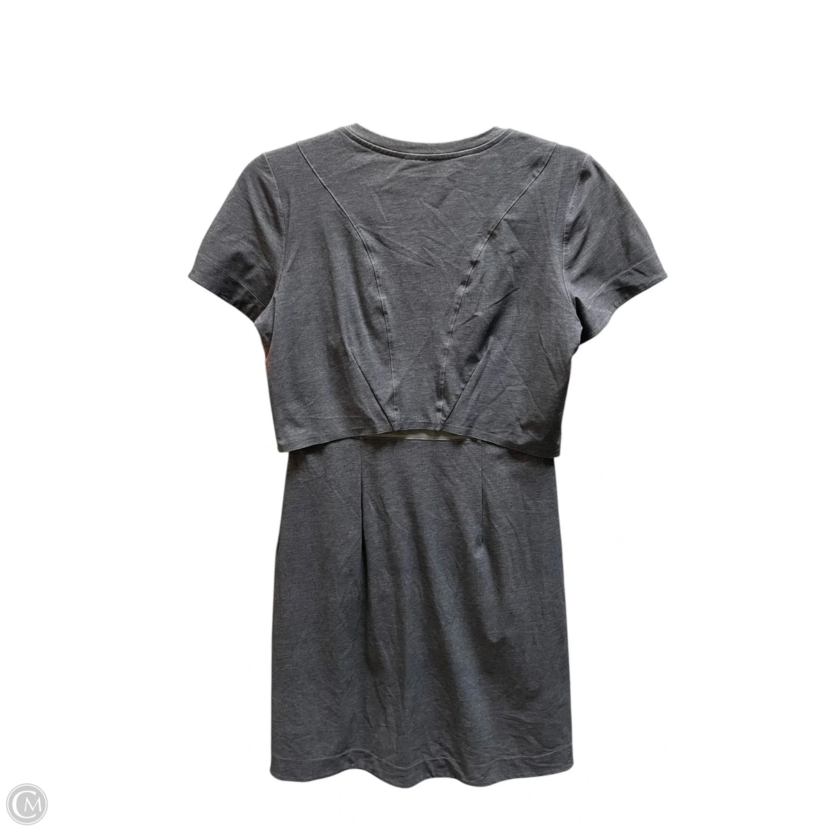 Dress Casual Midi By Lululemon In Grey, Size: 6