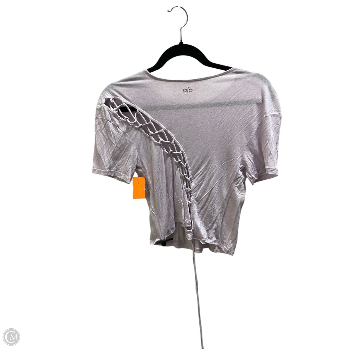 Top Short Sleeve By Alo In Purple, Size: Xs