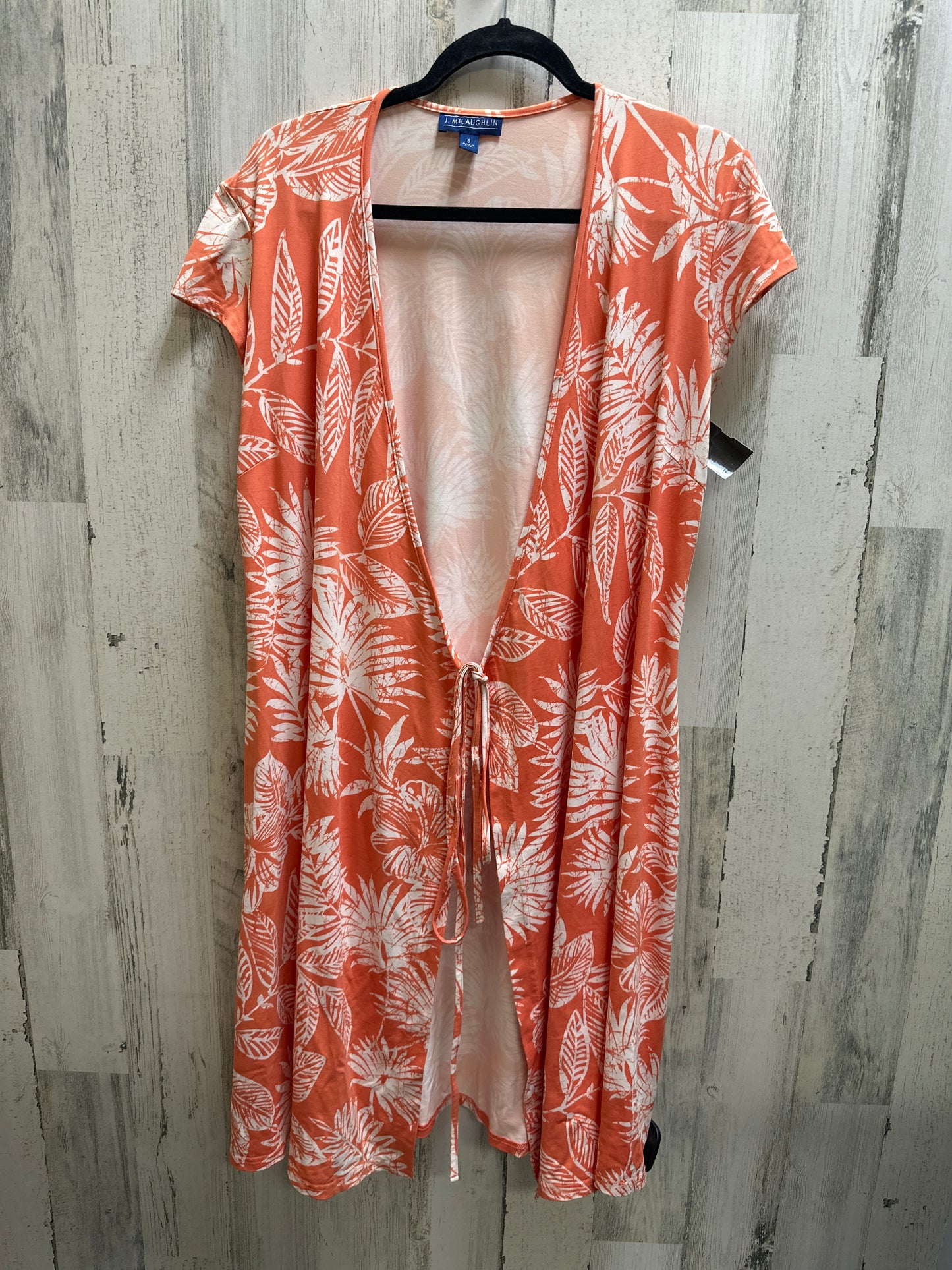 Orange Dress Casual Short J Mclaughlin, Size 8