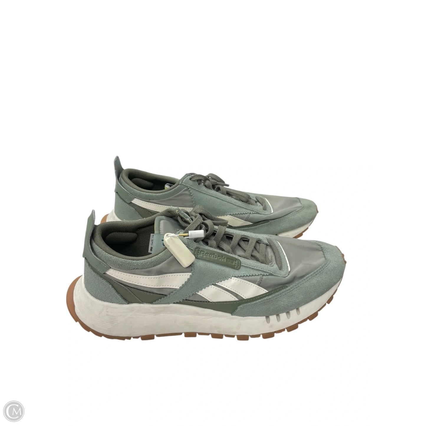 Shoes Athletic By Reebok In Green, Size: 11