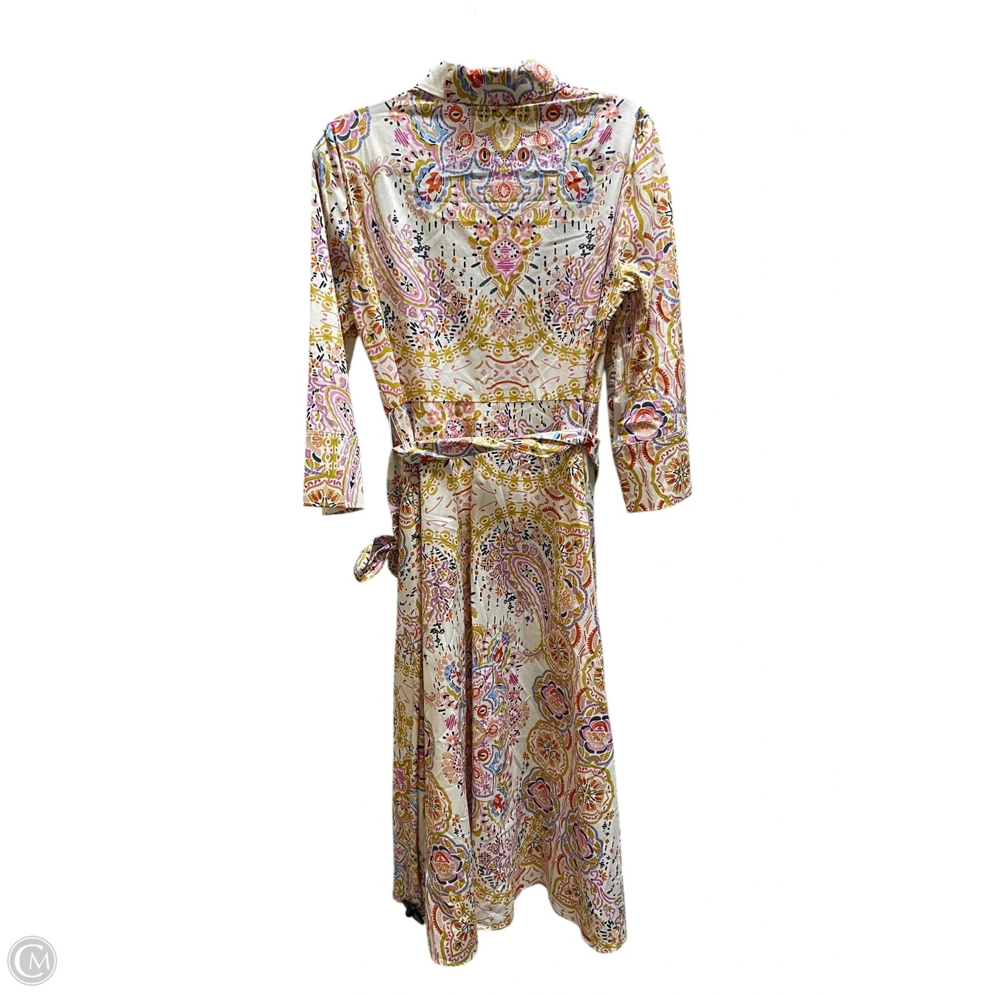 Dress Casual Maxi By Zara In Floral Print, Size: L