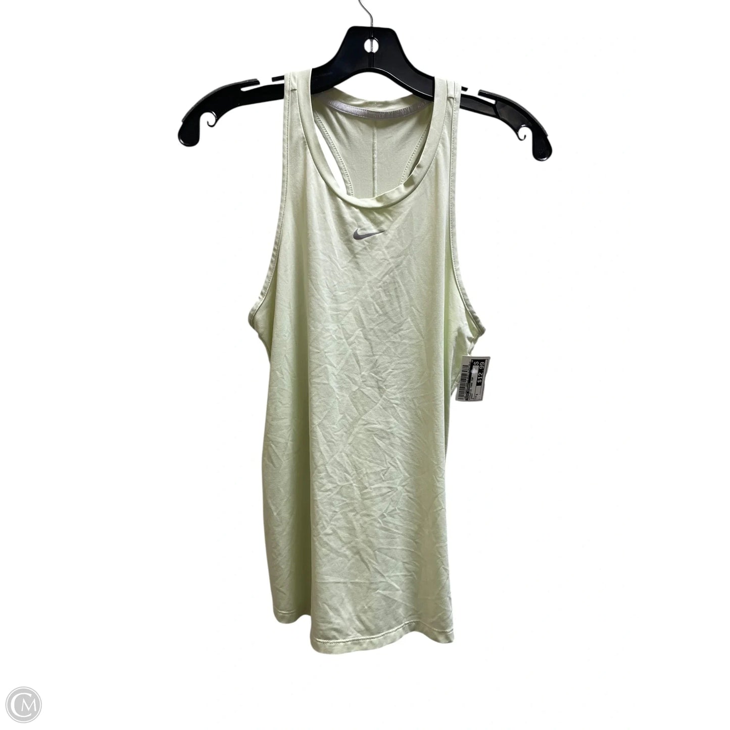 Athletic Tank Top By Nike Apparel In Green, Size: S