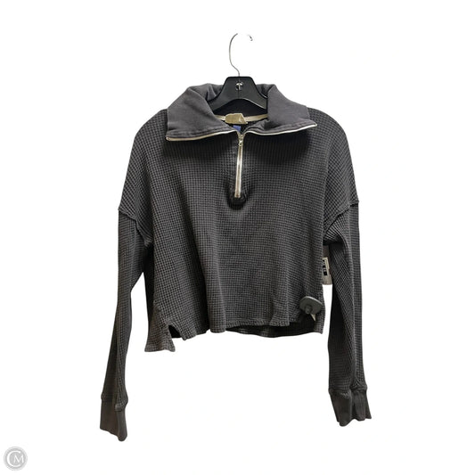 Top Long Sleeve By Universal Thread In Grey, Size: L