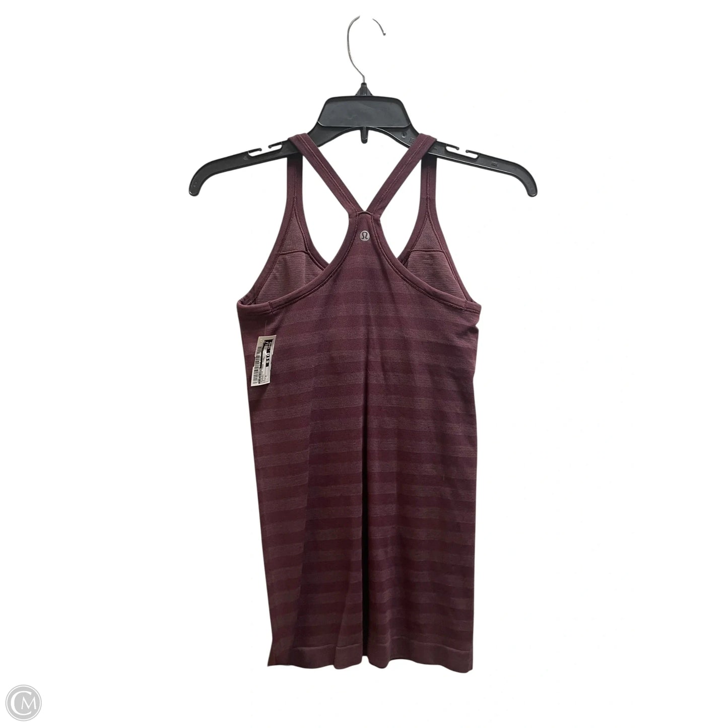 Athletic Tank Top By Lululemon In Maroon, Size: 6