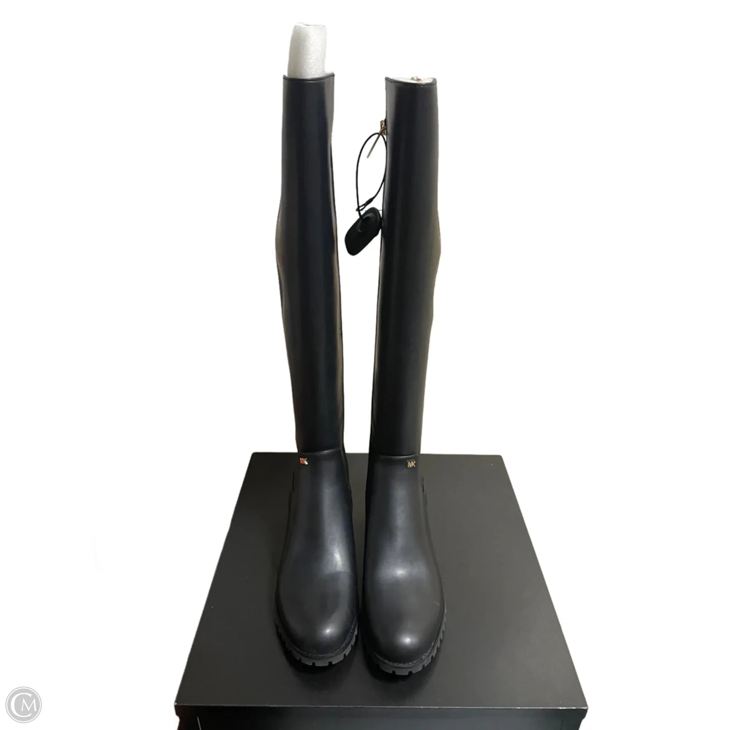 Boots Designer By Michael Kors In Black, Size: 8.5