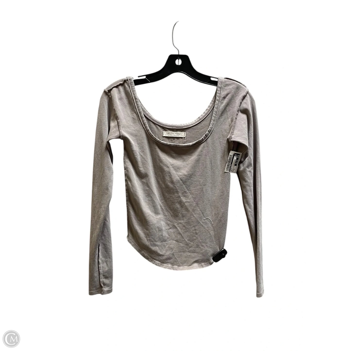 Top Long Sleeve By We The Free In Brown, Size: Xs