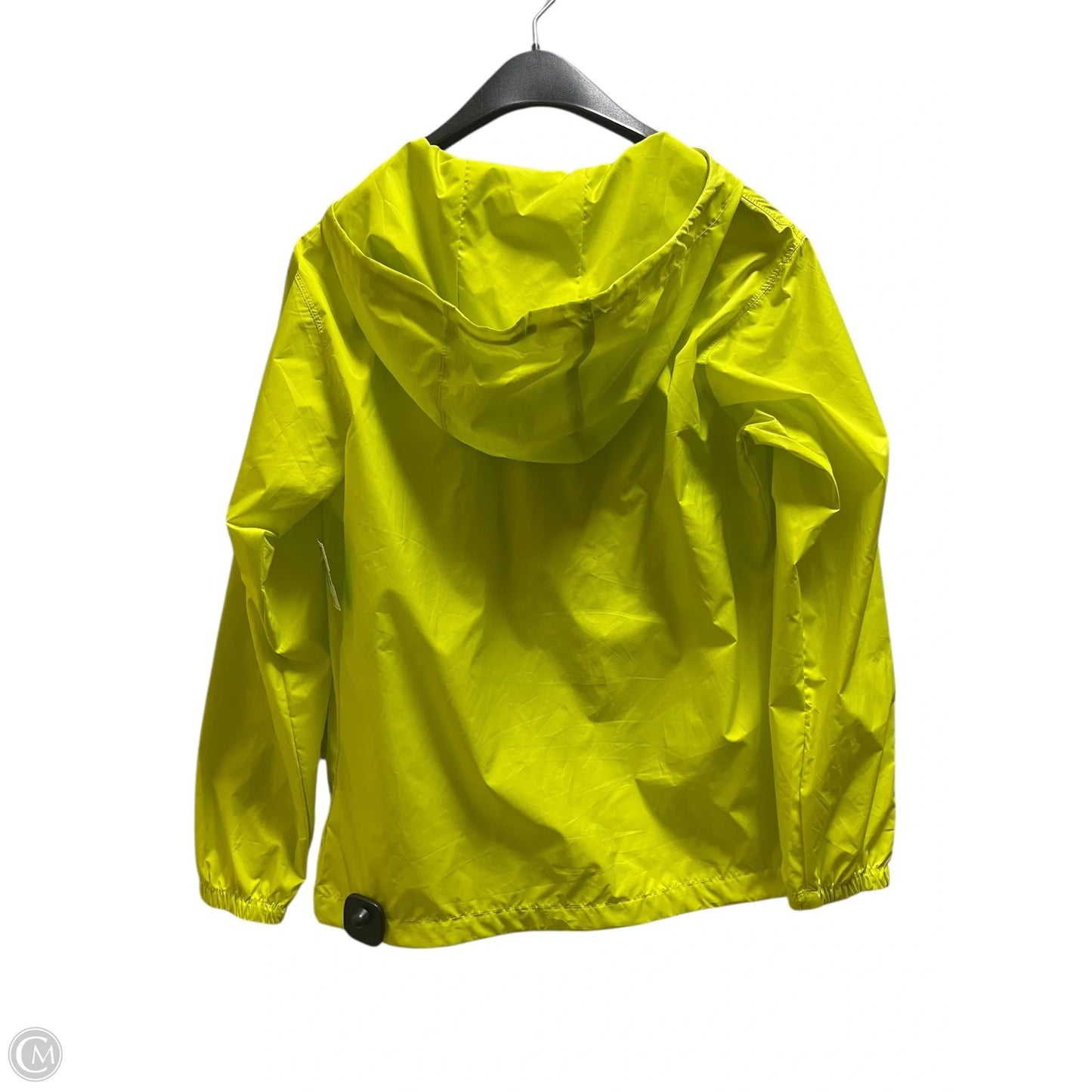Jacket Windbreaker By Columbia In Green, Size: S