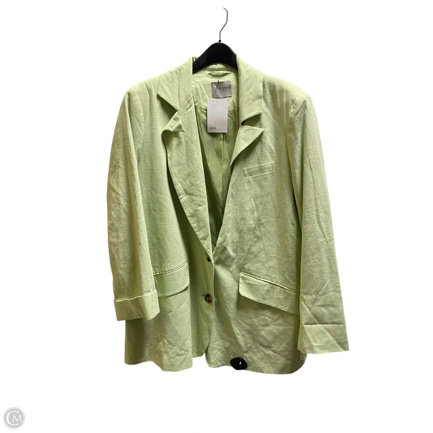 Blazer By Asos In Green, Size: 8