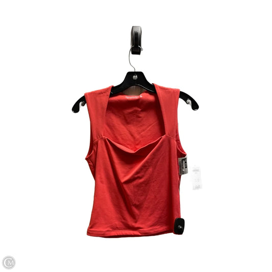 Top Sleeveless By Abercrombie And Fitch In Coral, Size: S