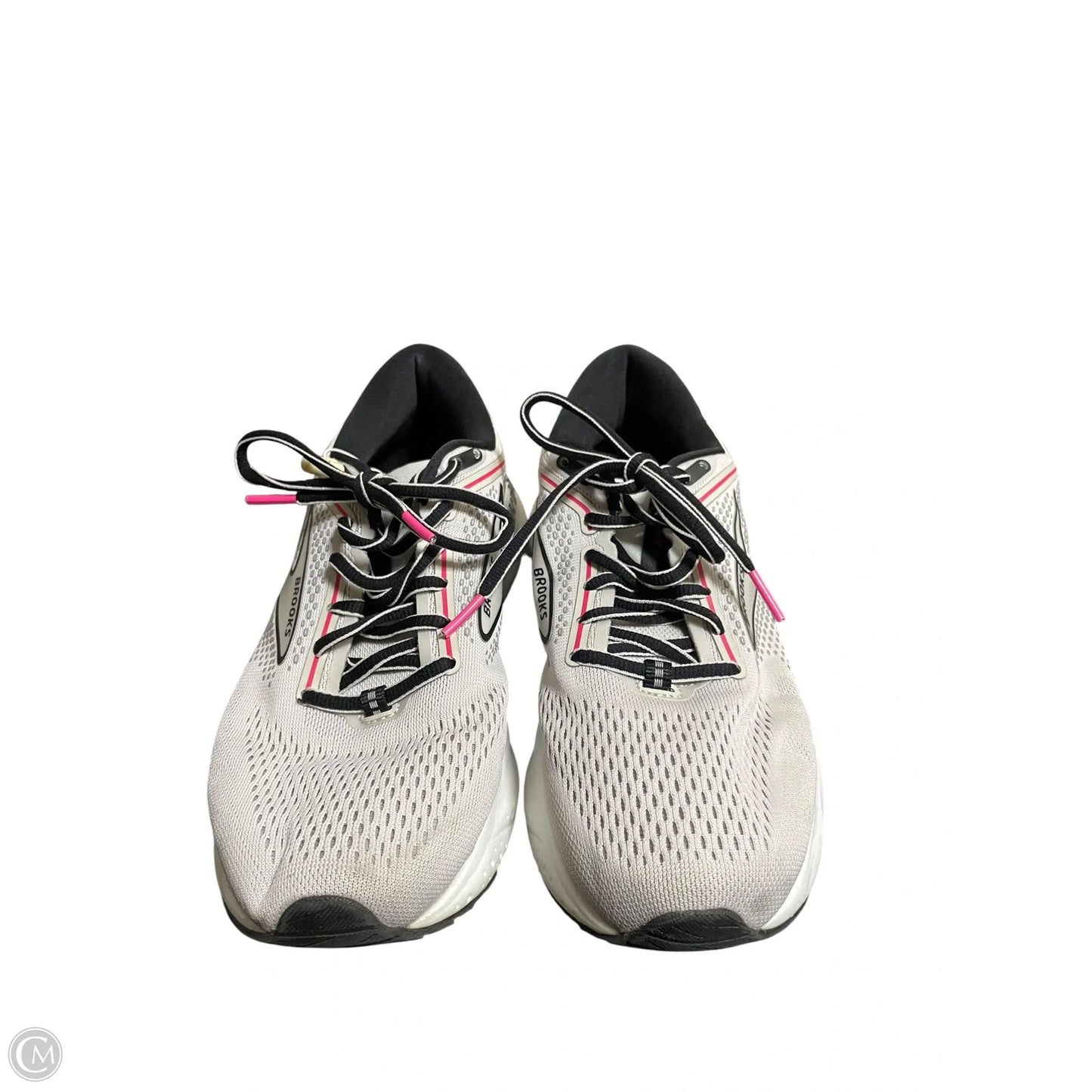 Shoes Athletic By Brooks In White, Size: 7.5