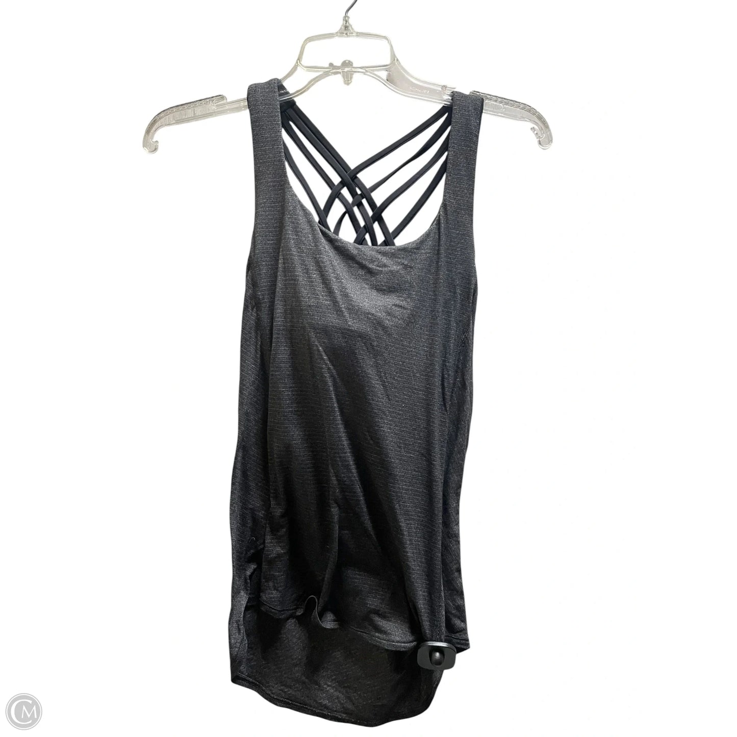 Athletic Tank Top By Lululemon In Grey, Size: 4