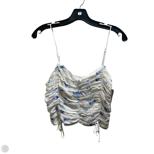 Top Sleeveless By Clothes Mentor In White, Size: S