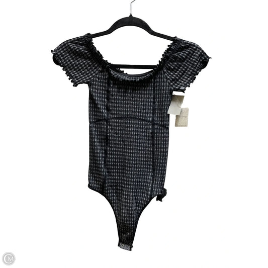 Bodysuit By Free People In Plaid Pattern, Size: Xs