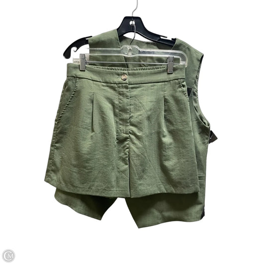 Shorts Set By Prettygarden In Green, Size: M