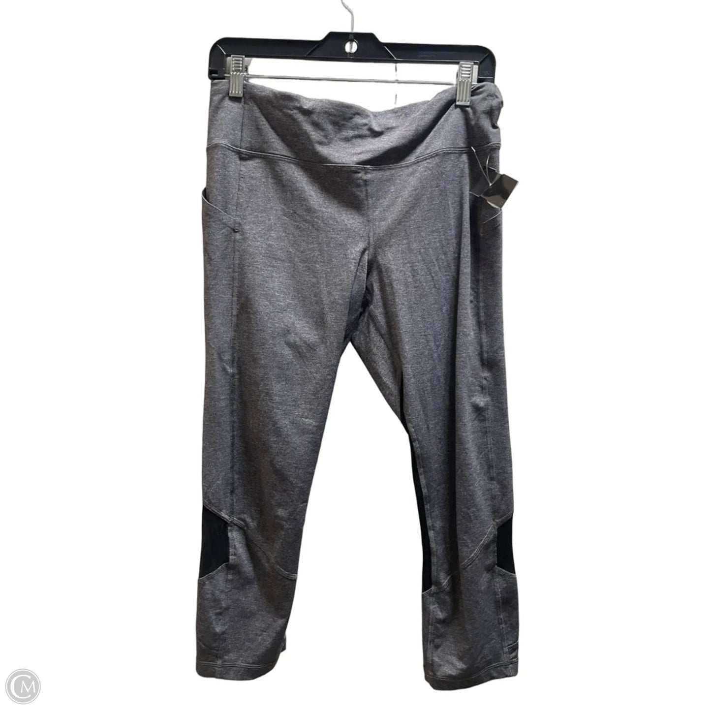 Athletic Capris By Lululemon In Grey, Size: 10