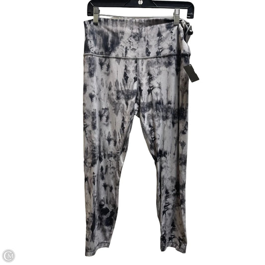 Athletic Leggings By Lululemon In Tie Dye Print, Size: 12