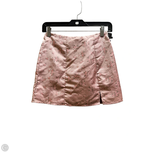 Skirt Mini & Short By Altard State In Pink, Size: Xs