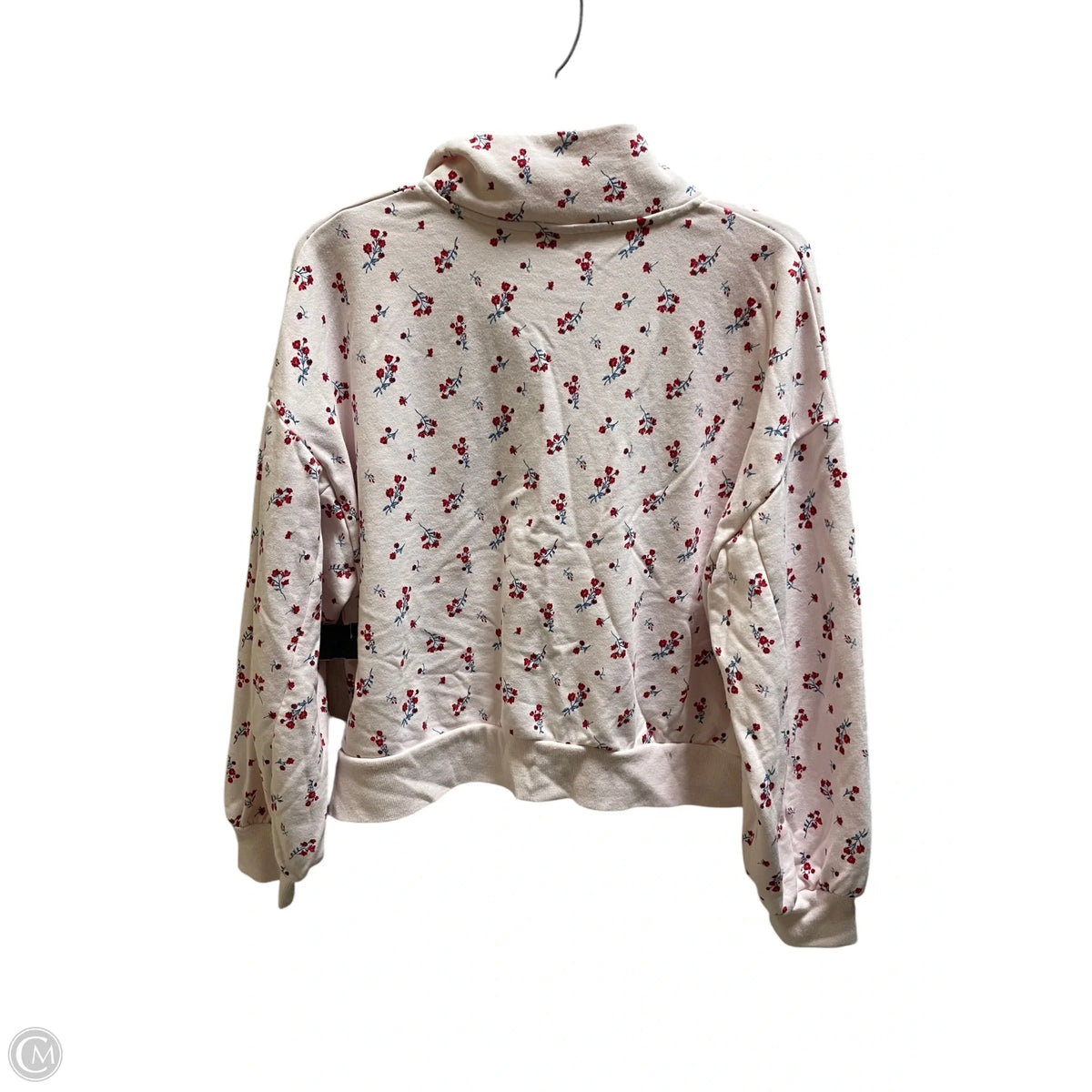 Athletic Sweatshirt Collar By All In Motion In Floral Print, Size: M