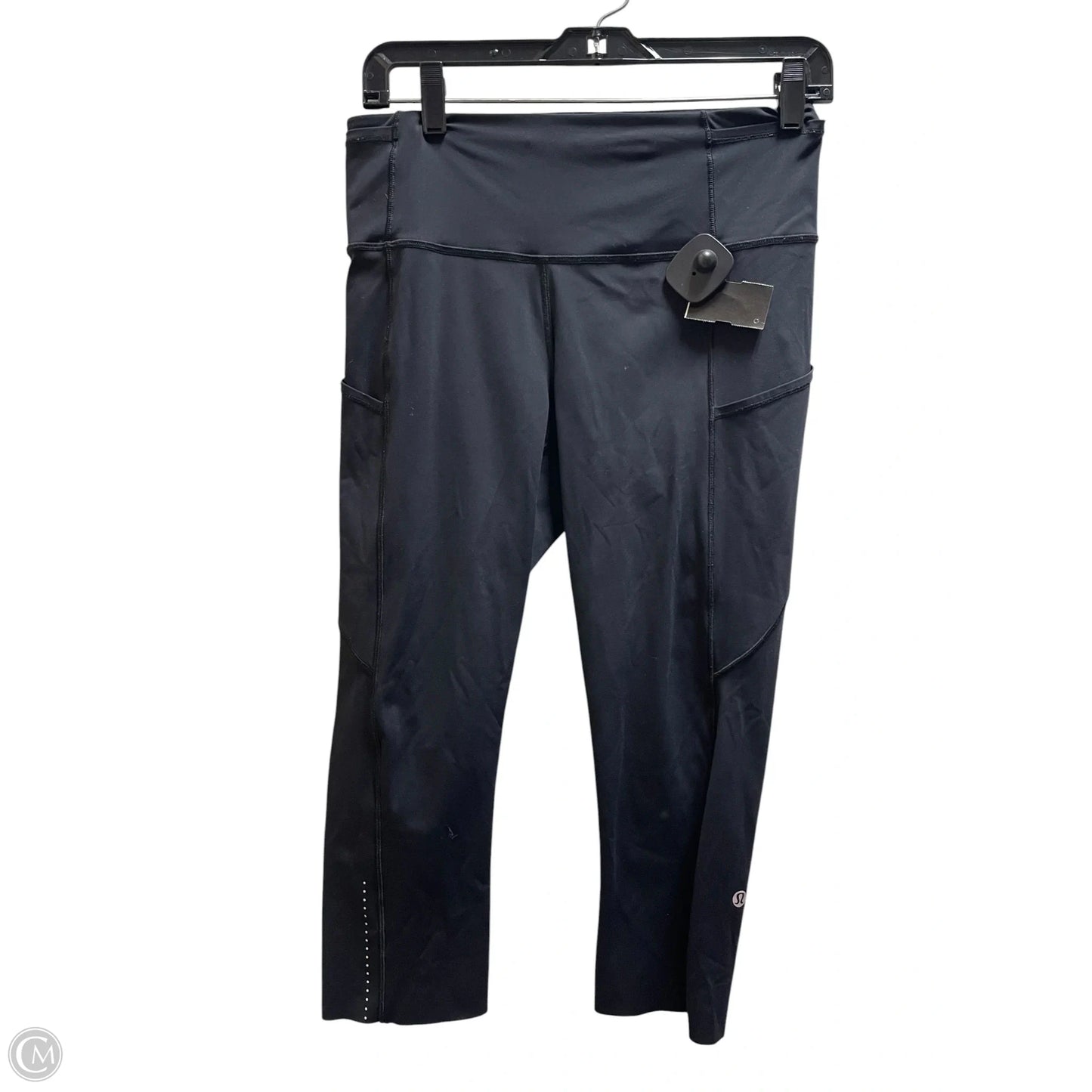 Athletic Capris By Lululemon In Black, Size: 8