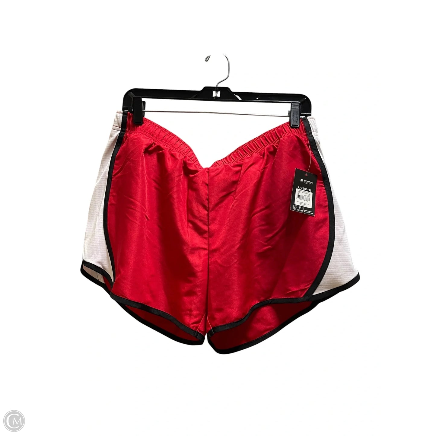 Athletic Shorts By Athletic Works In Red, Size: L