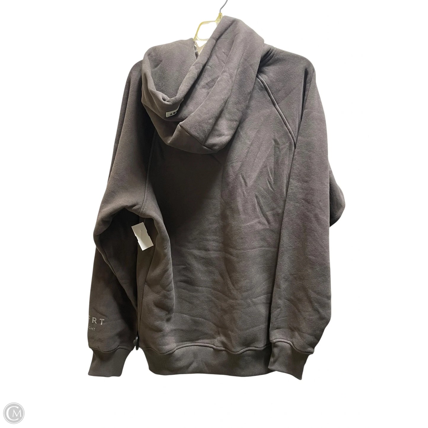 Sweatshirt Hoodie By Clothes Mentor In Grey, Size: S