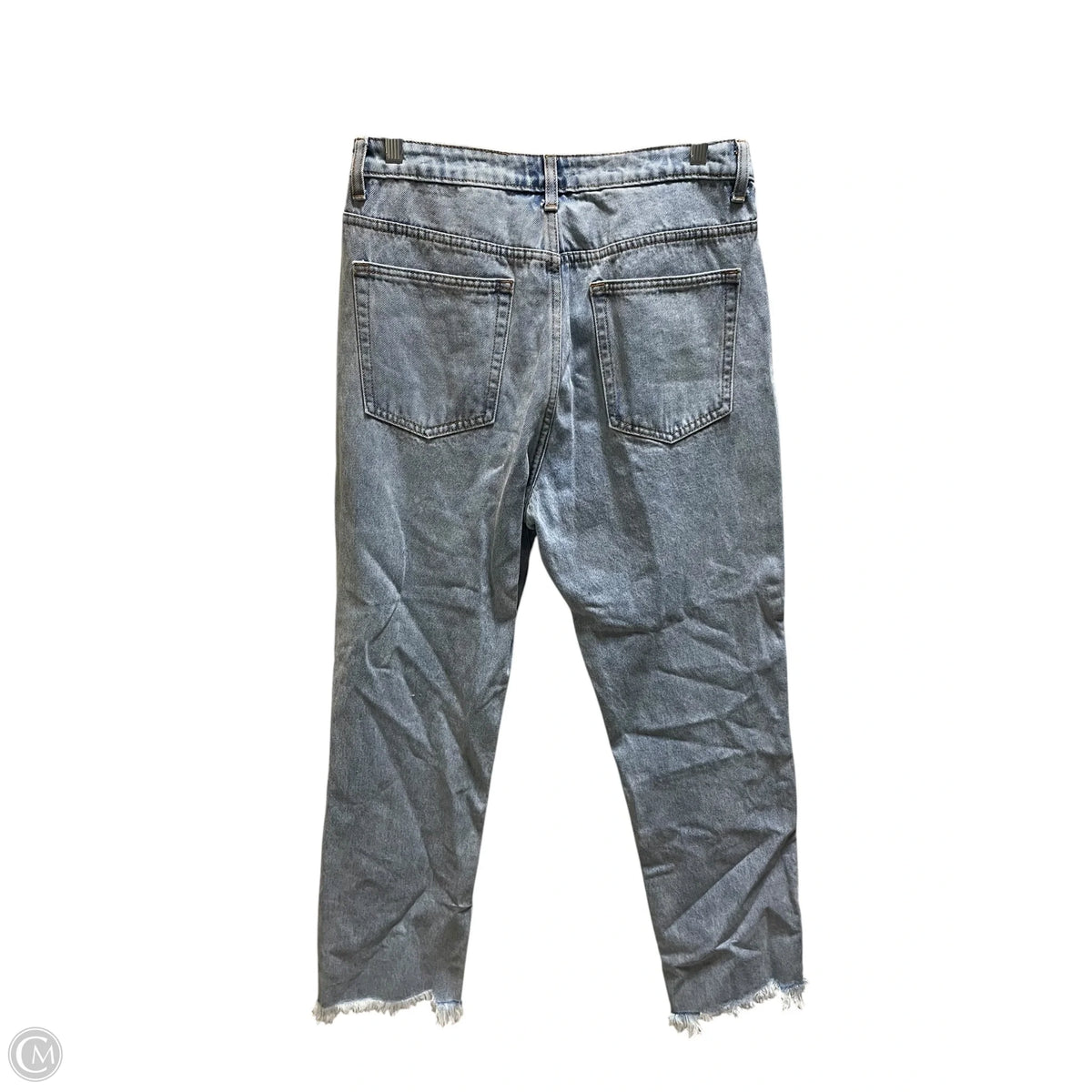 Jeans Straight By Superdown In Blue Denim, Size: 10